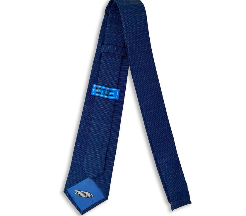 Solid Solids navy Men's Tie Formal tie from Kator Shop Logan — refined Utah design for galas, ceremonies, and special occasions.