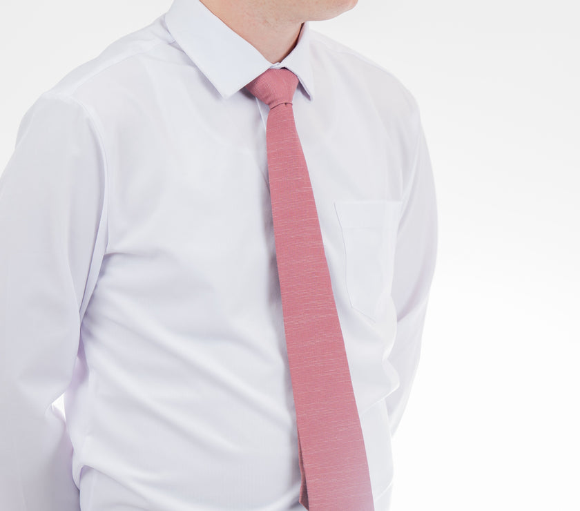 Solid Solids (red) Men's Tie Formal tie from Kator Shop Logan — refined Utah design for galas, ceremonies, and special occasions.