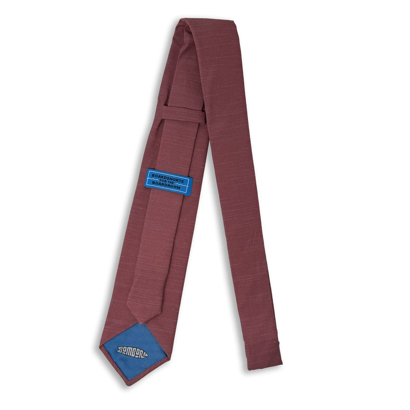 Solid Solids (red) Men's Tie Sharp prom tie from Kator Shop in Logan, Utah — bold color and luxury texture for a standout prom night look.