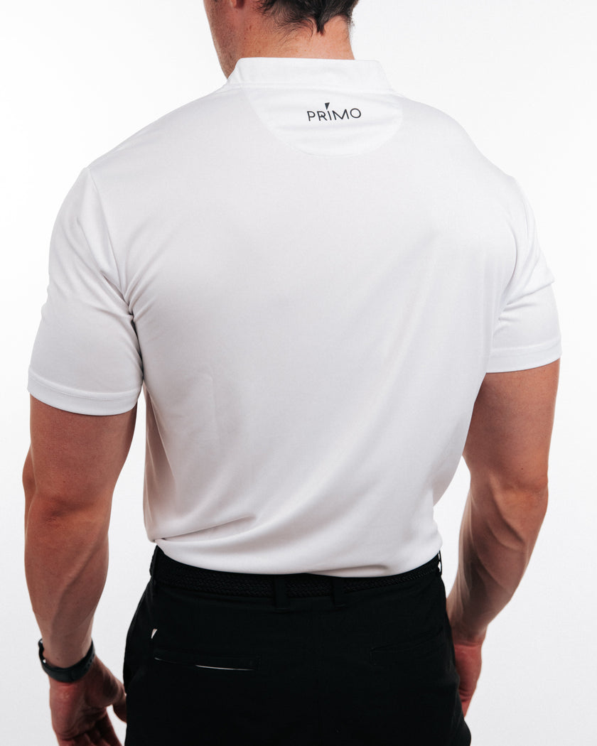 Summer23BladePolo-White-1 from Kator Shop in Logan, Utah – high-quality men’s fashion made for comfort, class, and confidence.