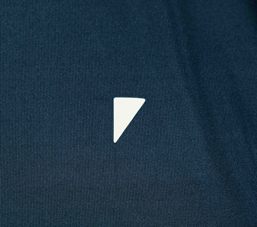 Sailor Blade Collar Polo - Two-tone Navy