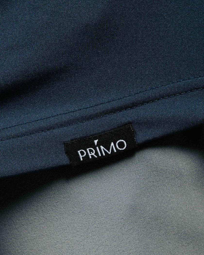 Sailor Blade Collar Polo - Two-tone Navy