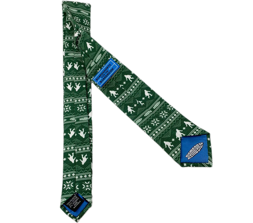 UglySweater_green_2 Tie handcrafted by Kator Shop – refined Utah menswear piece built to elevate any formal look in Cache Valley.