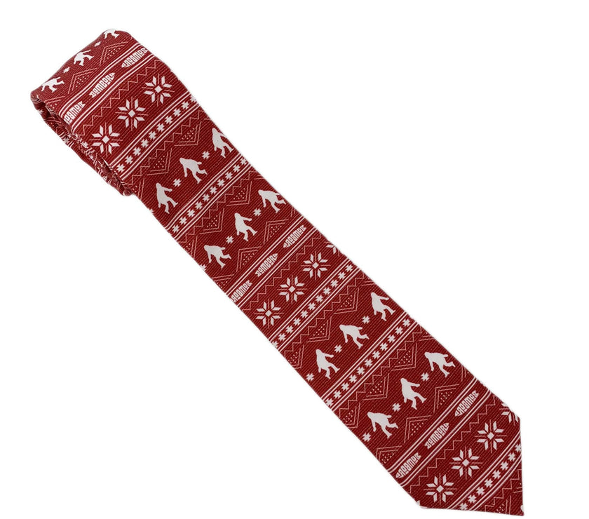 UglySweater_red_1 Tie for men in Cache Valley – refined Utah style made by Kator Shop for the perfect finishing touch.