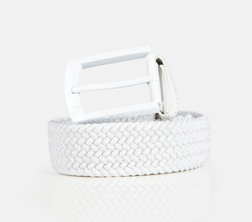 White Tonal Belt
