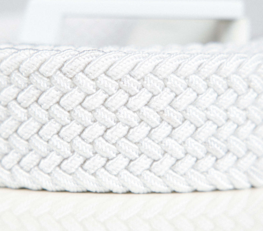 White Tonal Belt