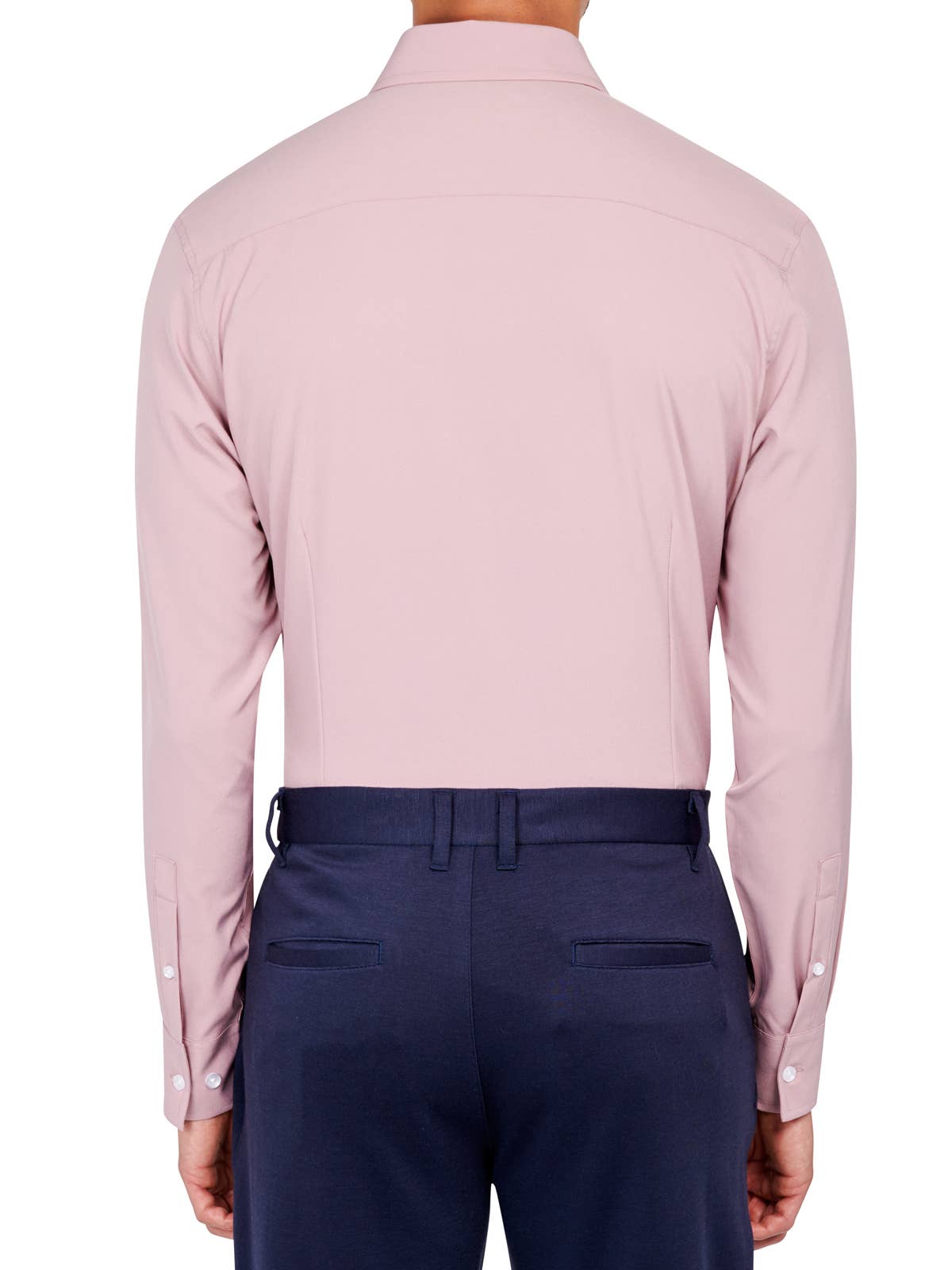 CEREMONY SOLID DRESS SHIRT: NOIR - 001 / 16.5 Large / COC2SDP400