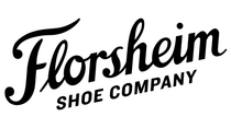 Florsheim logo highlighting premium men’s dress shoes available in Logan Utah.