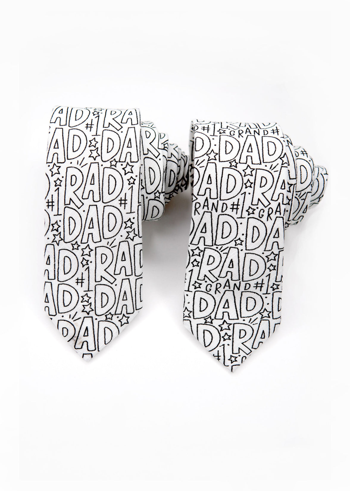 Rad & Happy Father's Day Tie - Rad Dad - Blank Men's Tie