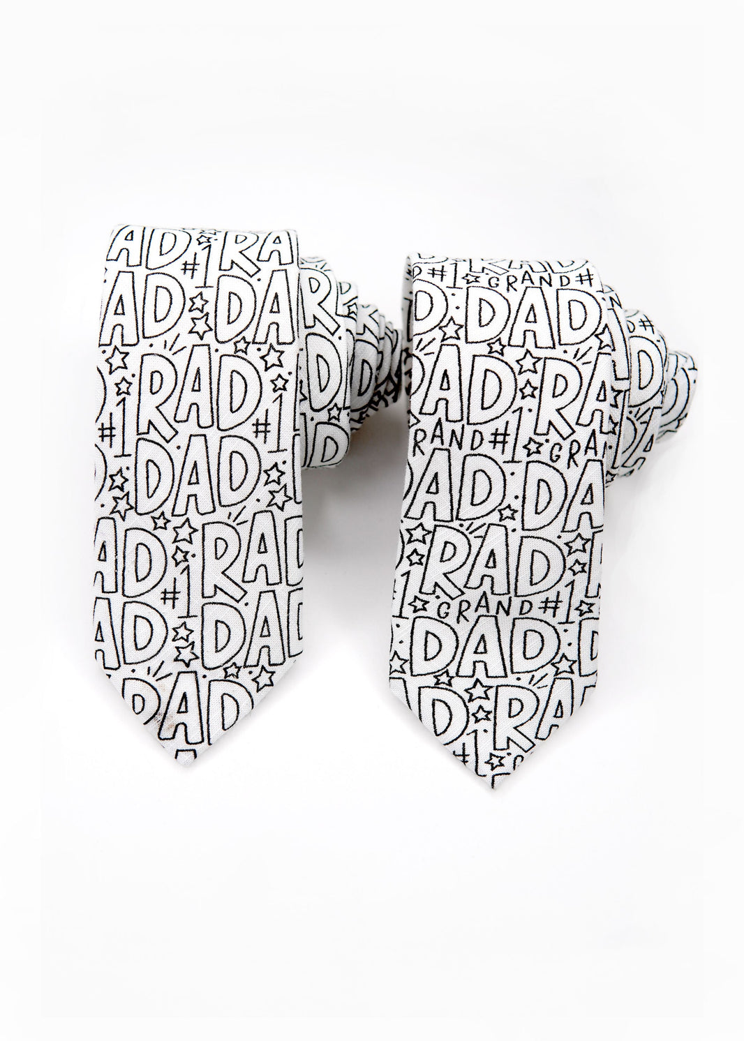 Rad & Happy Father's Day Tie - Rad Dad - Blank Men's Tie
