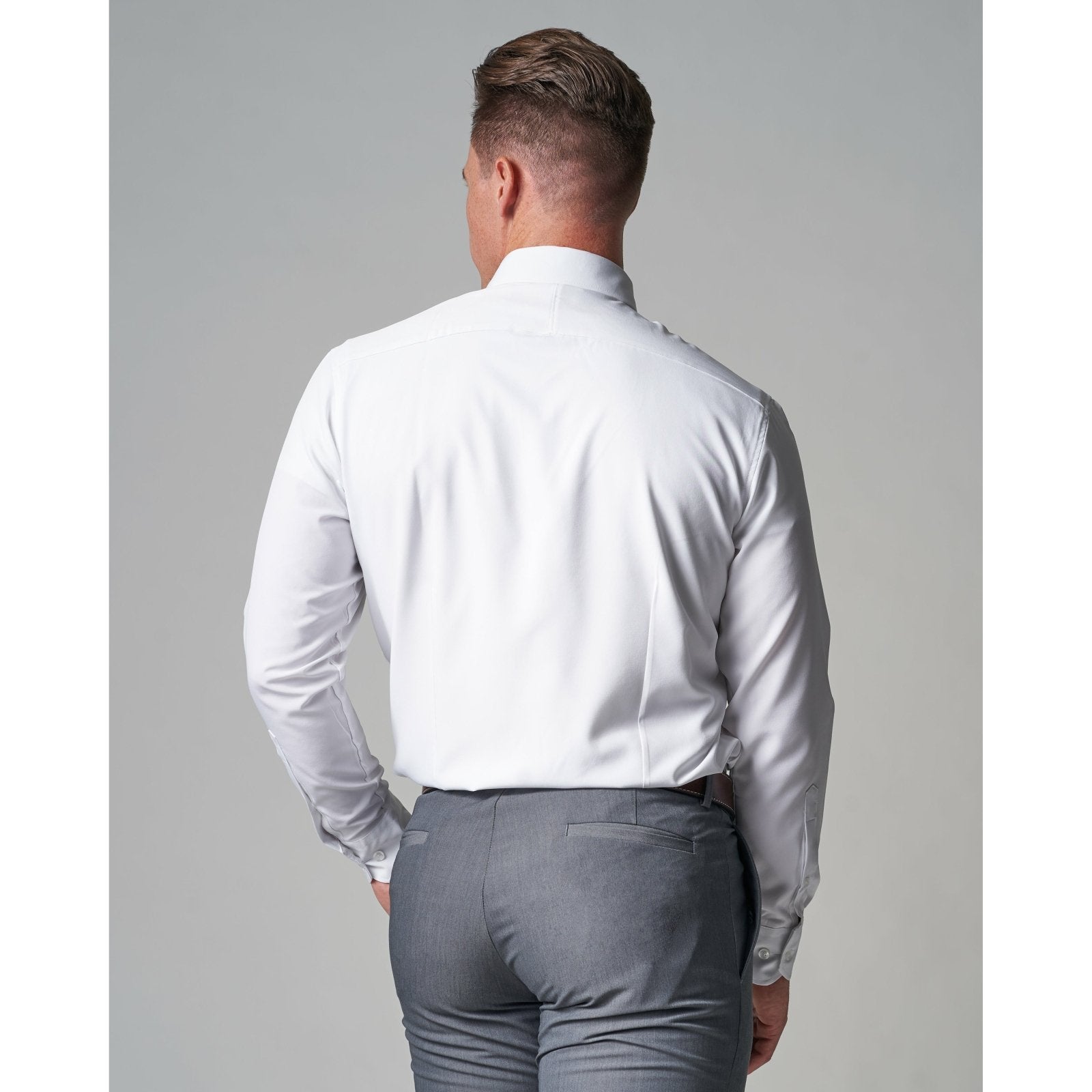 Tempo+ 4-Way Stretch Shirt | Slim Fit - ODIONTP+W-L-LS