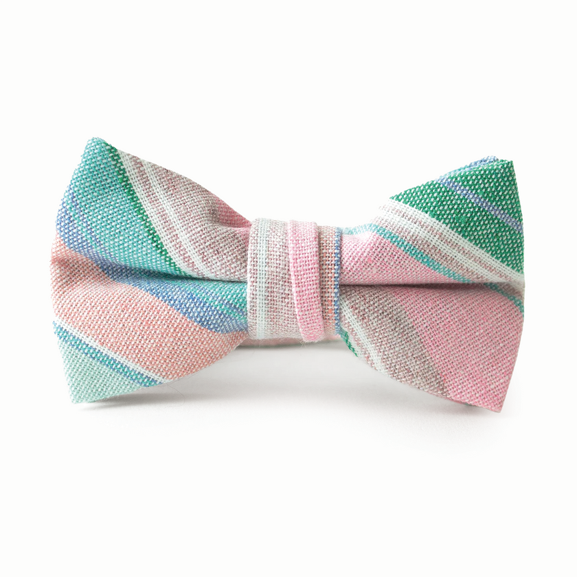 Easter Basket Stripe - Bow Tie for Boys