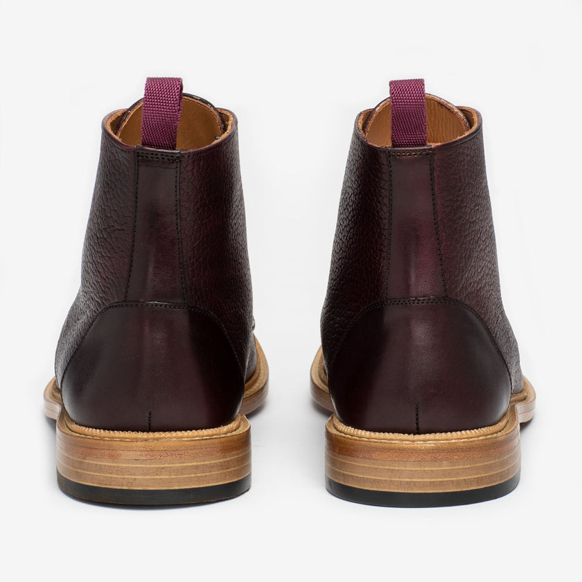 The Rome Boot in Oxblood