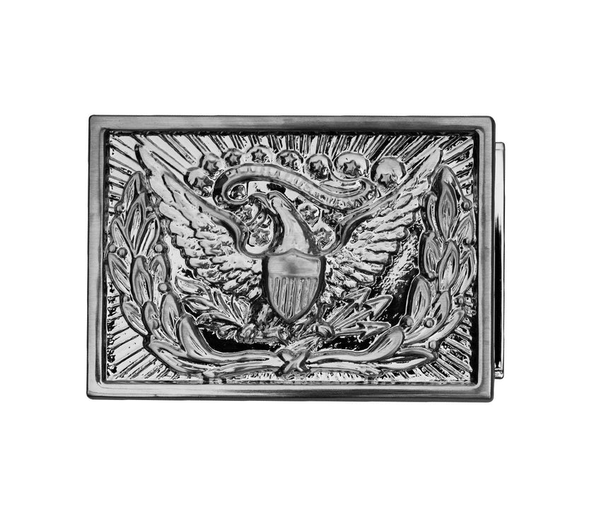 Mission Belt Buckle with an Eagle