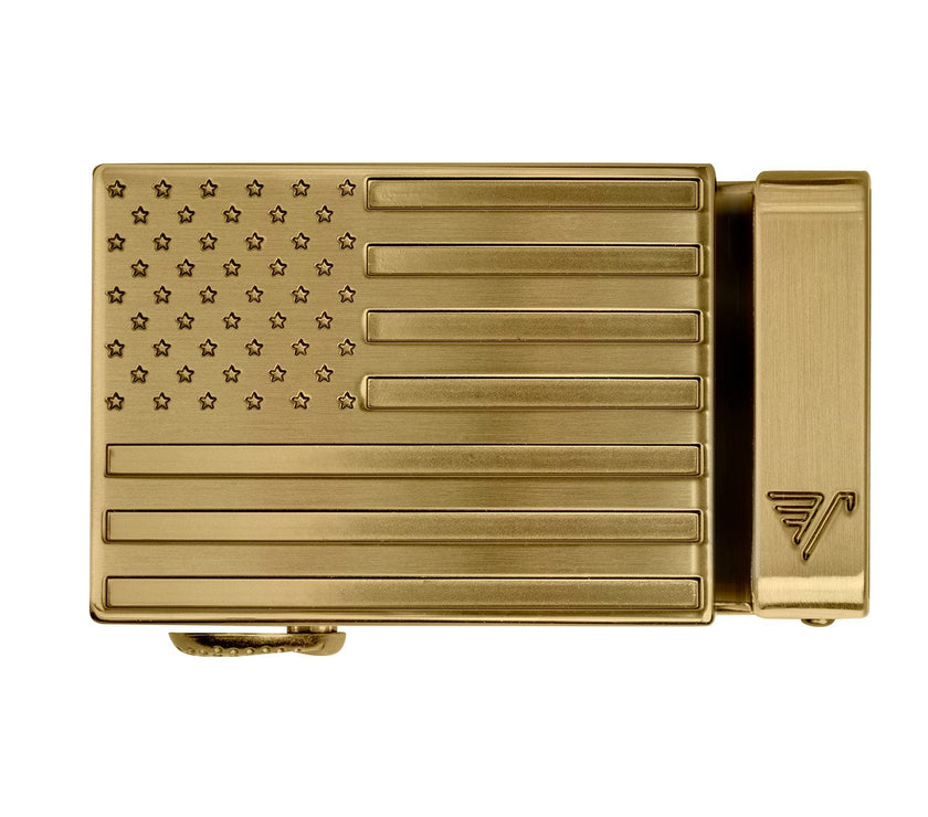 Gold USA 40mm Buckle