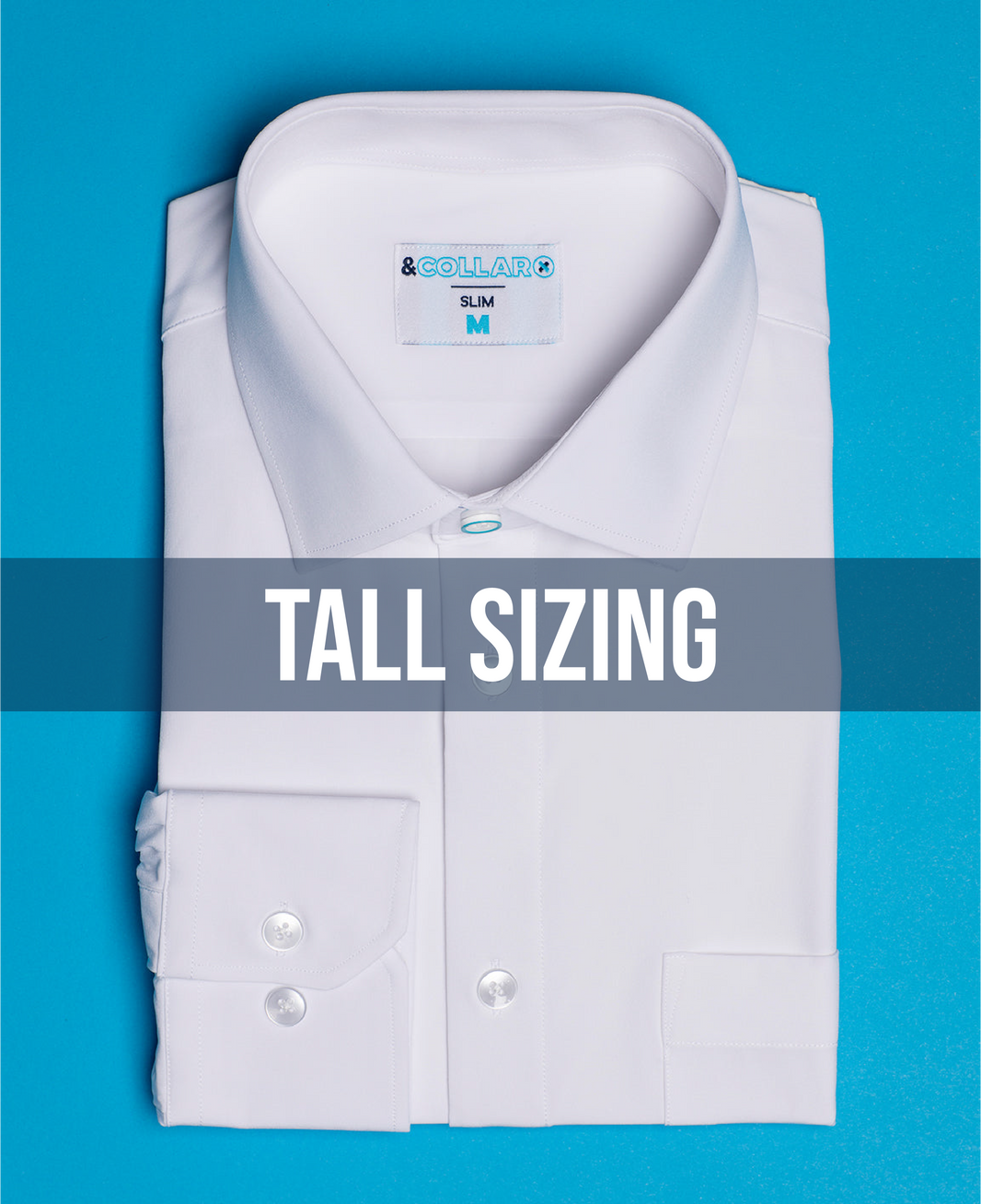 &Collar Range Shirt Long Sleeve- TALL